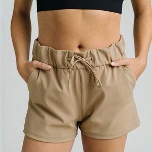 Zyia Beige Club Shorts